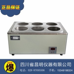 昌明仪器 HH-S26数显双列六孔水浴锅批发价格